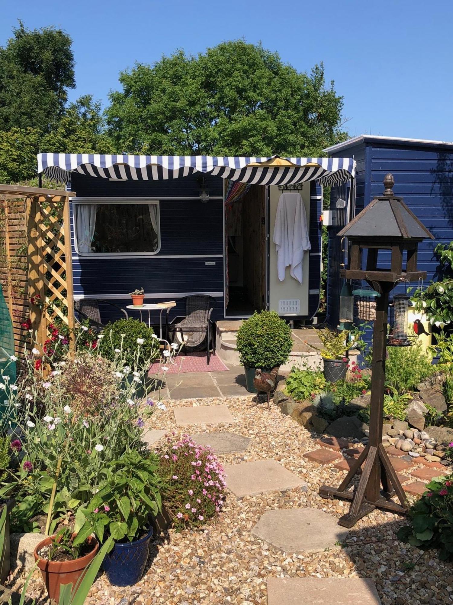 Down The Garden Path Vintage Caravan B&B , Dartmoor Newton Abbot Kültér fotó